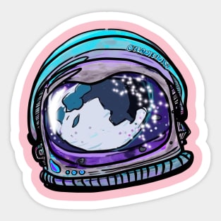 Space case Sticker